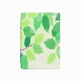 the front side of Personalized Microsoft Surface Pro and Go Case with Leaves design