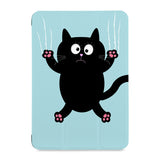 the front view of Personalized Samsung Galaxy Tab Case with Cat Kitty design