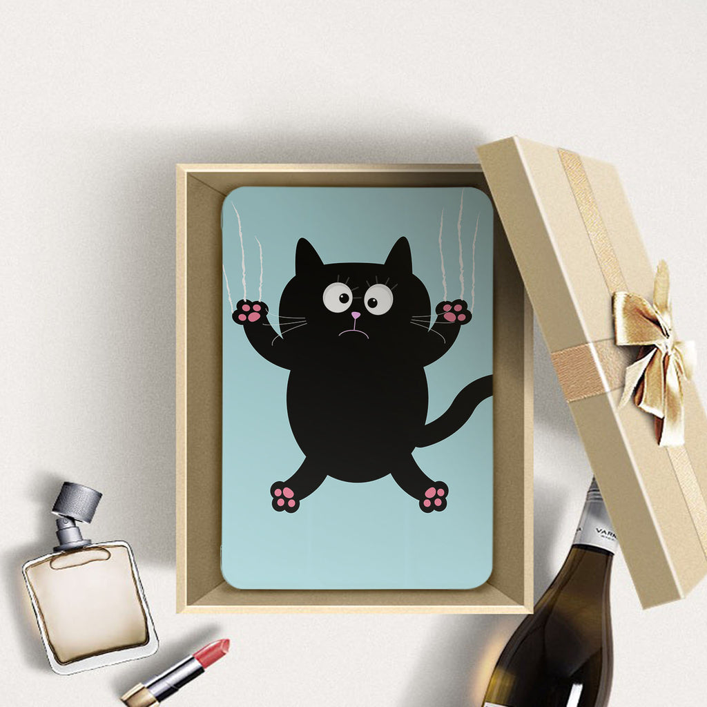 Personalized Samsung Galaxy Tab Case with Cat Kitty design in a gift box