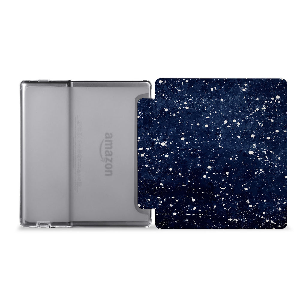 The whole view of Personalized Kindle Oasis Case with Galaxy Universe design