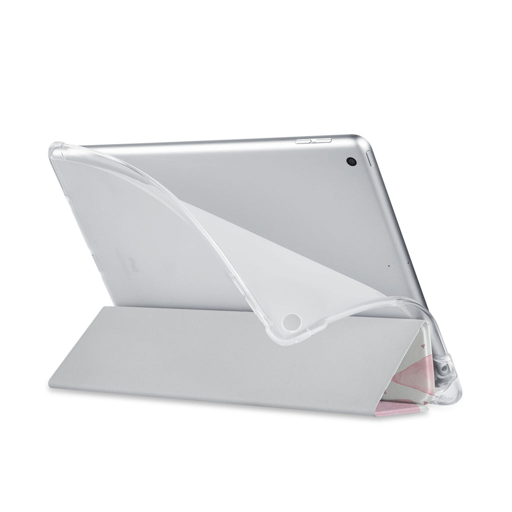 Balance iPad SeeThru Casd with Love Design has a soft edge-to-edge liner that guards your iPad against scratches.