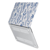 hardshell case with Flower design has rubberized feet that keeps your MacBook from sliding on smooth surfaces