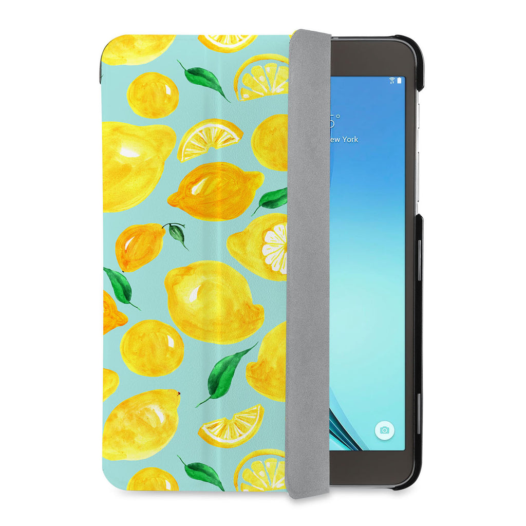 auto on off function of Personalized Samsung Galaxy Tab Case with Fruit design - swap
