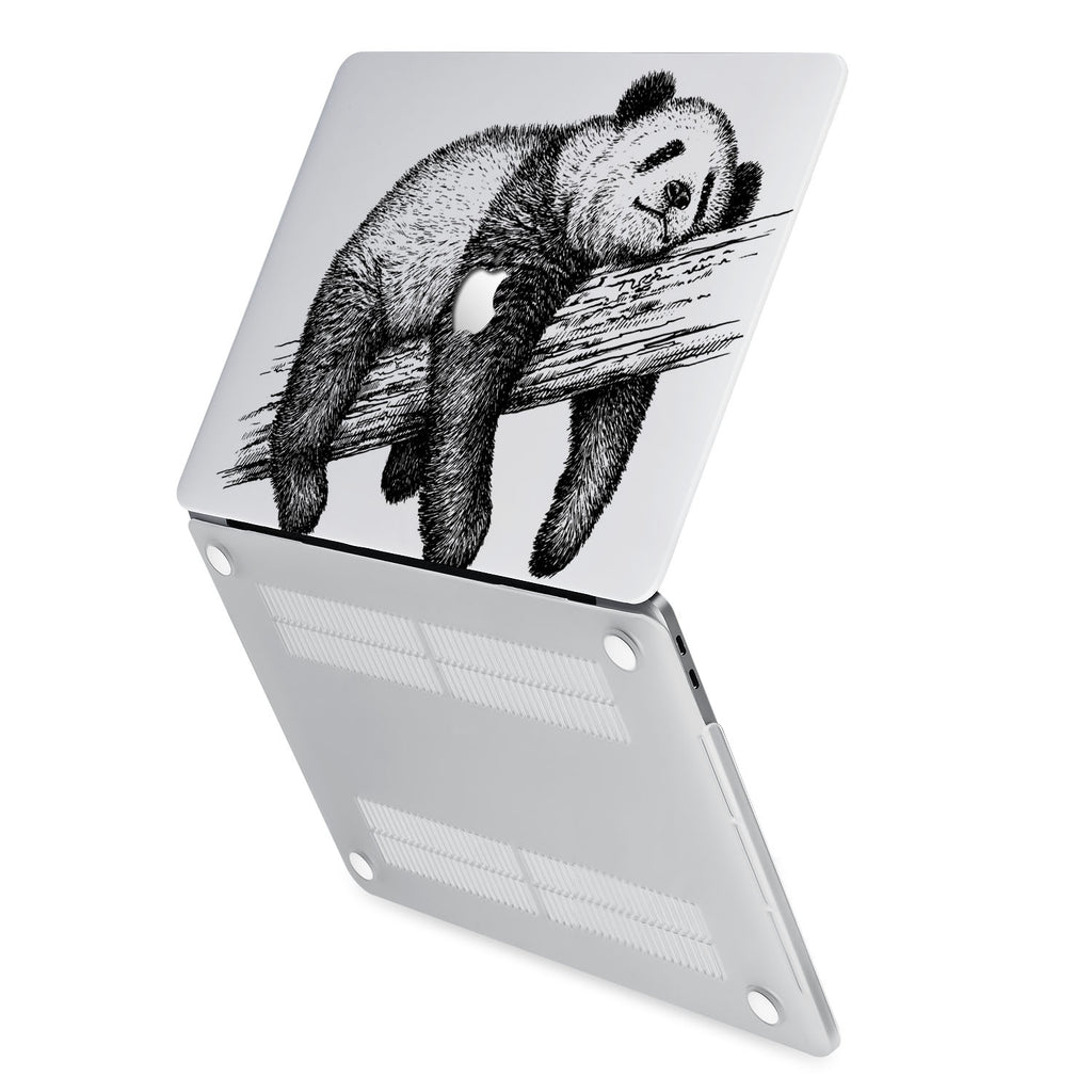 hardshell case with Cute Animal design has rubberized feet that keeps your MacBook from sliding on smooth surfaces