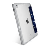 Vista Case iPad Premium Case with Galaxy Universe Design has HD Clear back case allowing asset tagging for the tablet in workplace environment.