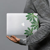 hardshell case with Flat Flower design combines a sleek hardshell design with vibrant colors for stylish protection against scratches, dents, and bumps for your Macbook