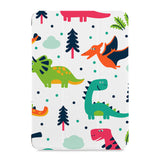 the front view of Personalized Samsung Galaxy Tab Case with Dinosaur design