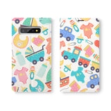 Personalized Samsung Galaxy Wallet Case with Baby desig marries a wallet with an Samsung case, combining two of your must-have items into one brilliant design Wallet Case. 