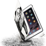 Drop protection from the personalized iPad folio case with Cute Animal design 