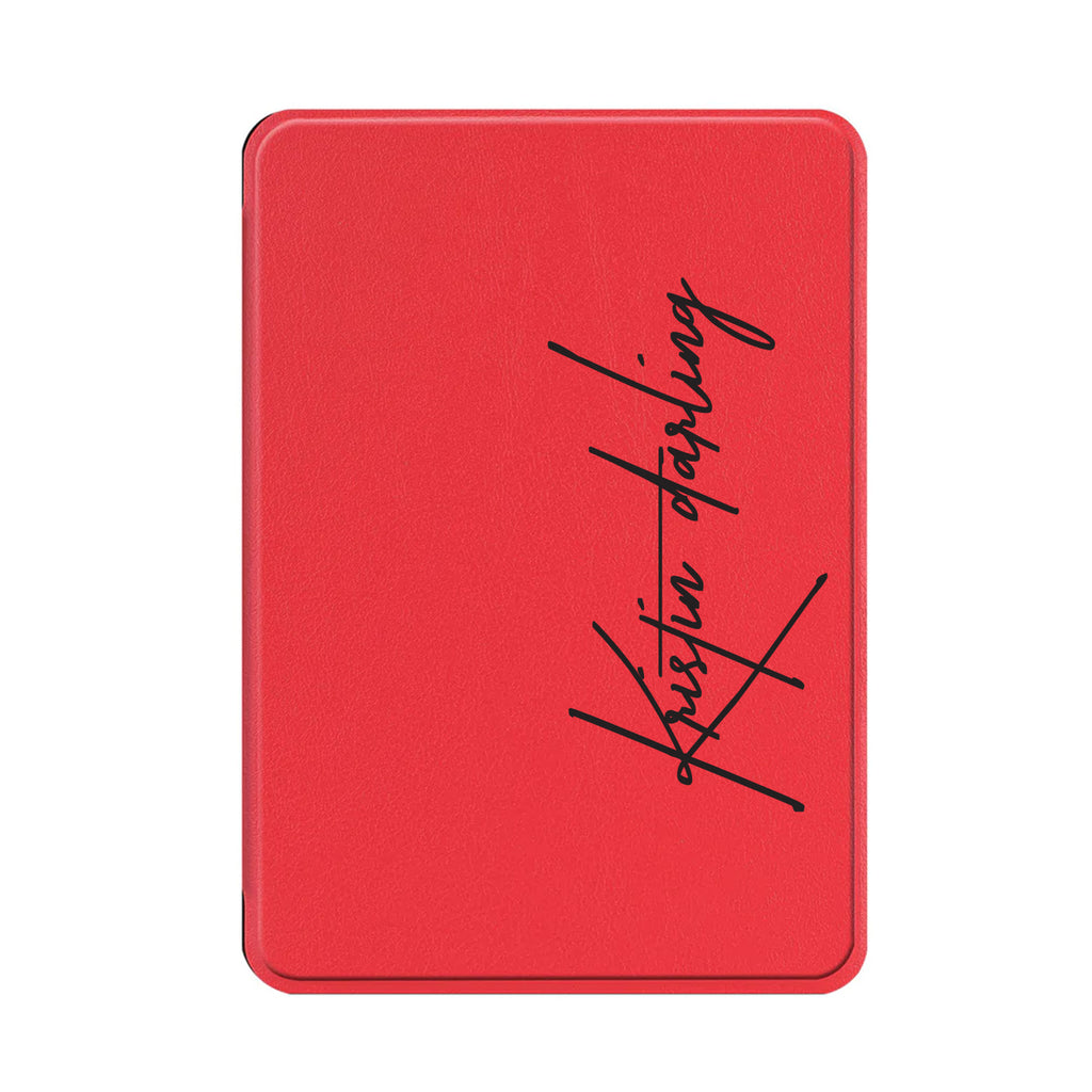 Kindle Case - Signature with Occupation 01