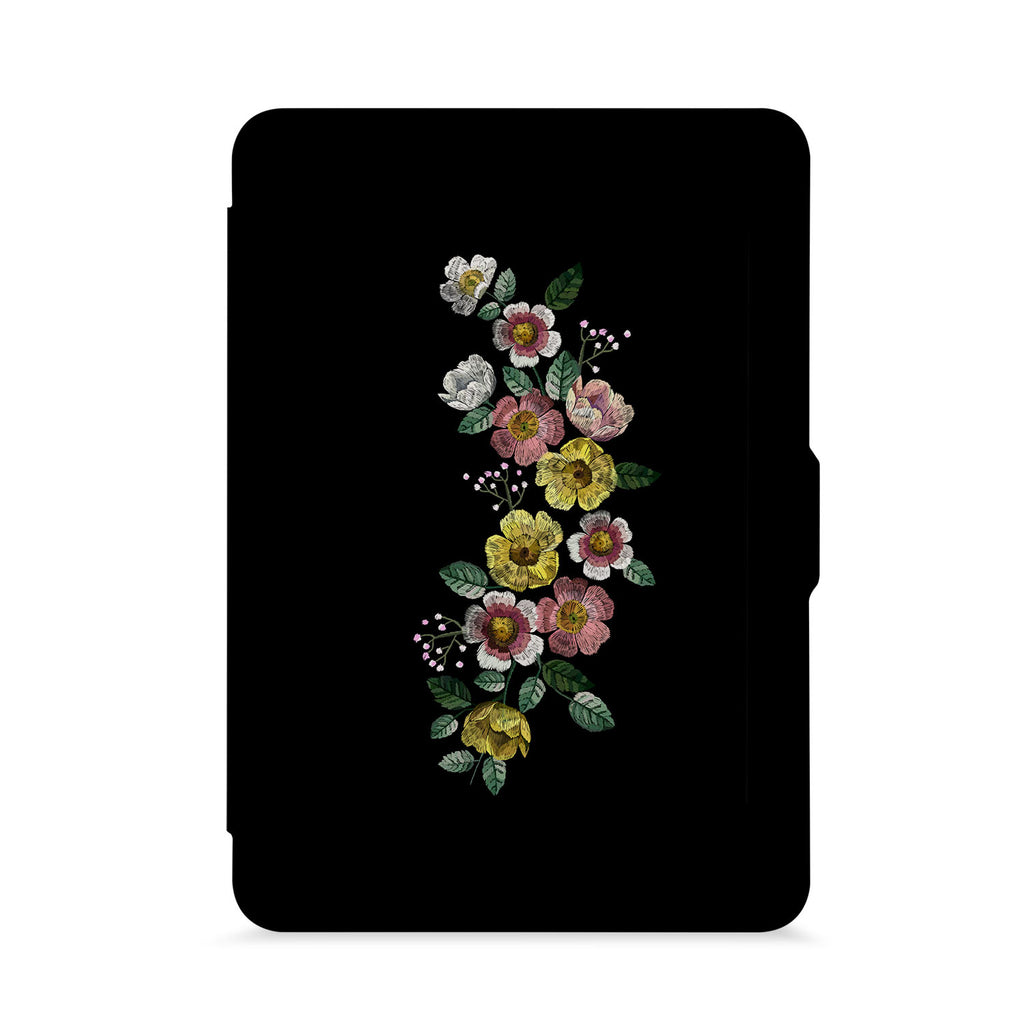front view of personalized kindle paperwhite case with 02 design - swap