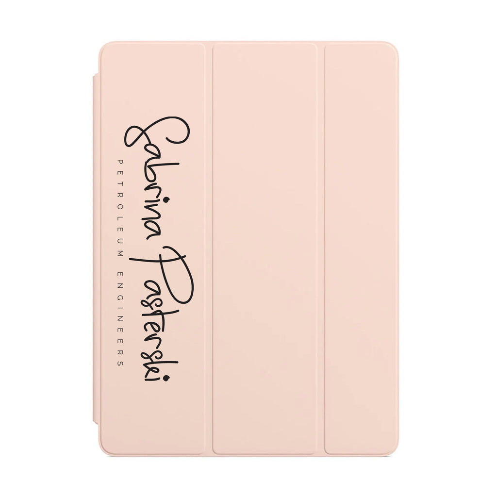 iPad Trifold Case - Signature with Occupation 59
