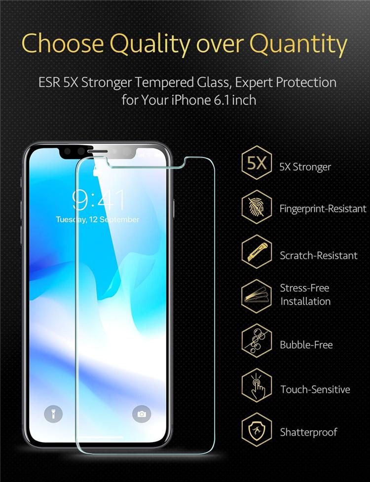 iPhone Curved Edged Tempered Glass Screen Protector
